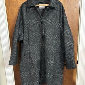 Old Navy Black Car Coat